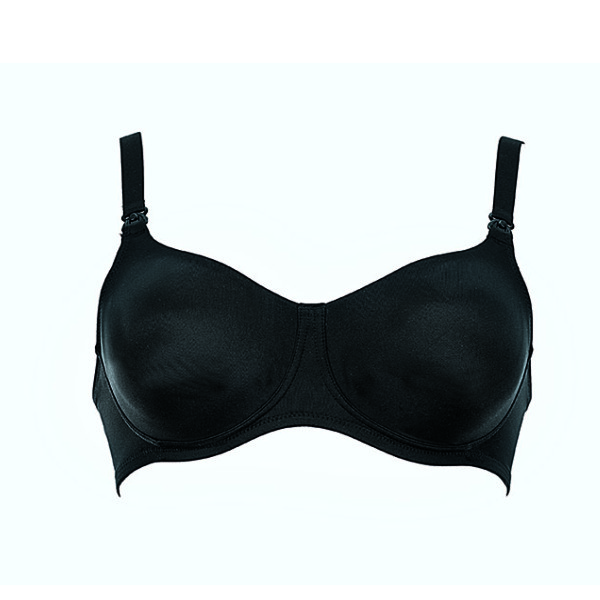 Producto sujetador de lactancia sin aros color negro copa B