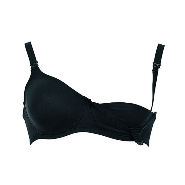 Producto sujetador de lactancia sin aros color negro copa B